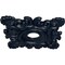 Ekena Millwork Crawley Ceiling Medallion (Canopies up to 6 3/4"), 18"W x 18"H x 3 1/4"ID x 1 1/2"P, Midnight Dream CM18CRMDF - alternate 3